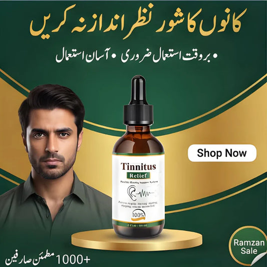 Tinnitus Relief Drops β Fast Relief for Ear Noise, Ringing & Buzzing