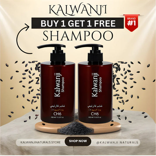 Organic Kalwanji Black Seed Shampoo 250ml – BUY 1 GET 1 FREE - MIP